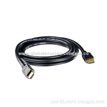 HDMI Cable Assembly, Transmits All ATSC HDTV Standards and Supports 8-channel Digital Audio